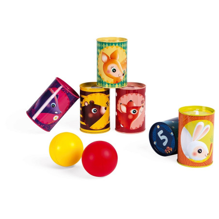 LAS zbijanie puszek gra zręcznościowa