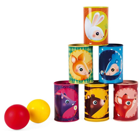 LAS zbijanie puszek gra zręcznościowa