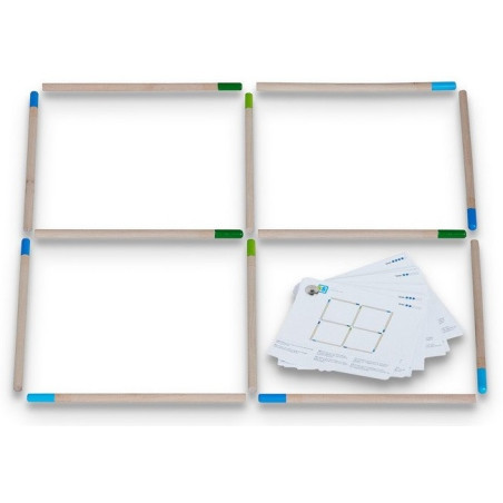 ZAPAŁKI drewniana układanka logiczna