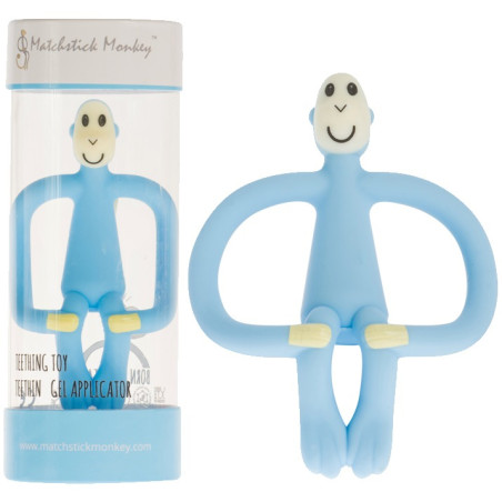 BŁĘKITNA MAŁPKA gryzak masujący szczoteczka