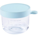 LIGHT BLUE szklany słoiczek do żywności 150 ml
