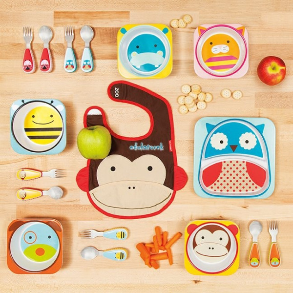 MOTYLEK sztućce dziecięce Zoo