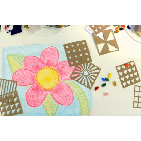 KREDKI ŚWIECOWE w bawełnianym woreczku 16 szt.