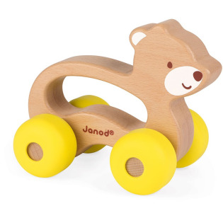 OUTLET - MIŚ drewniany pojazd Baby Pop