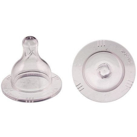 SMOCZEK SILIKONOWY do butelek szerokootworowych 2 szt.