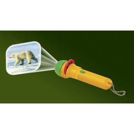 DZIKIE ZWIERZĘTA projektor ze slajdami