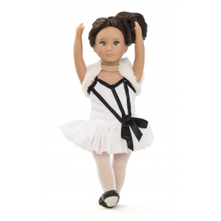 DREA lalka baletnica brunetka 15 cm