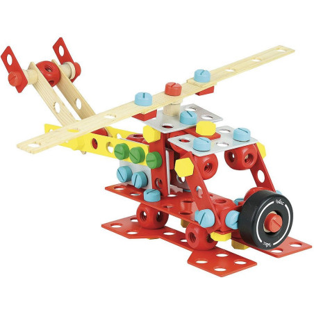 SUPER BATIBOC drewniany zestaw konstrukcyjny 101 el.