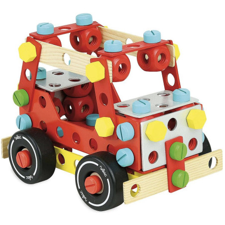 SUPER BATIBOC drewniany zestaw konstrukcyjny 101 el.