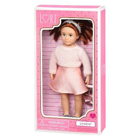 LONDON lalka modnisia rudowłosa 15 cm