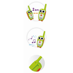 WALKIE TALKIE junior zasięg 2 km