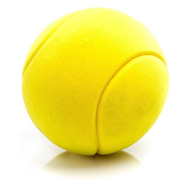 PIŁKA tenisowa sensoryczna żółta