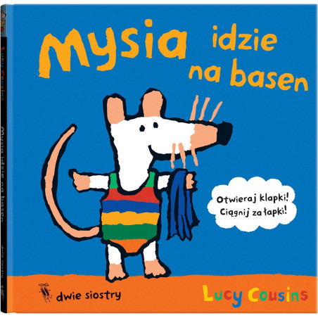 MYSIA IDZIE NA BASEN książka Lucy Cousins