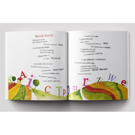 BEREK LITEREK książka Agnieszka Frączek