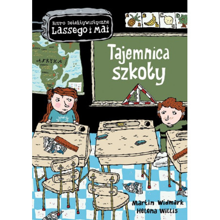 TAJEMNICA SZKOŁY biuro detektywistyczne Lassego i Mai książka Martin Widmark