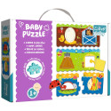 SORTER KSZTAŁTÓW tekturowe grube puzzle Baby Puzzle