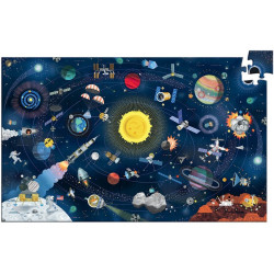 KOSMOS tekturowe puzzle obserwacje 200 el.