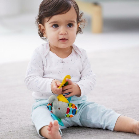 SŁONIK materiałowa mini zawieszka Bandana Buddies