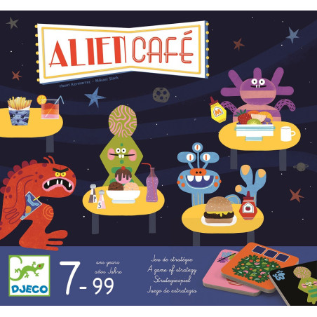 ALIEN CAFE gra planszowa