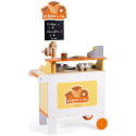 MOBILNA DREWNIANA CUKIERNIA  z 40 akcesoriami