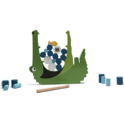 GŁODNY KROKODYL Croco drewniana gra zręcznościowa