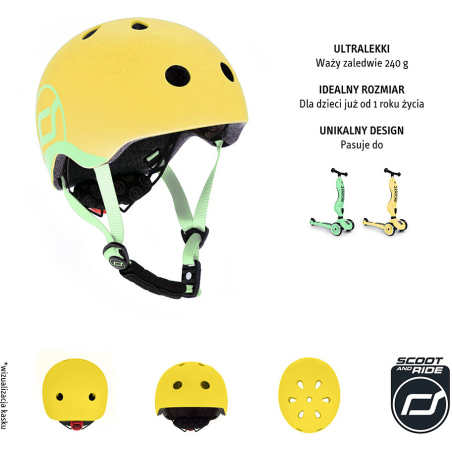 LEMON kask rowerowy dla dzieci 1-5 lat XXS-S Ice Cream