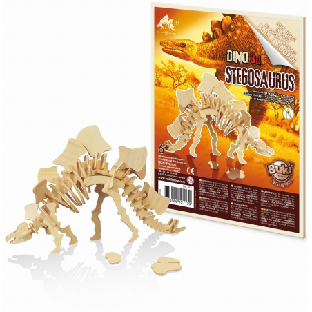 STEGOZAUR drewniany model do złożenia 3D