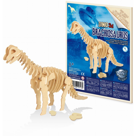 BRACHIOZAUR drewniany model do złożenia 3D