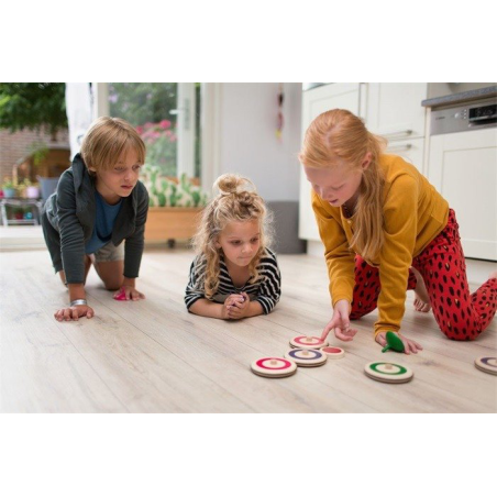 CURLING drewniana gra zręcznościowa