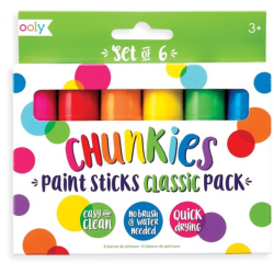 FARBKI W KREDCE zestaw 6 szt. Chunkies Paint Sticks