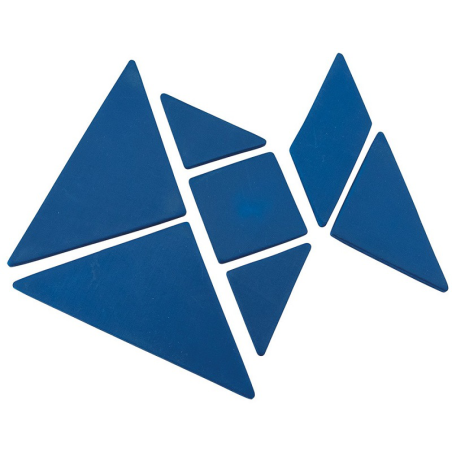 TANGRAM drewniana układanka logiczna