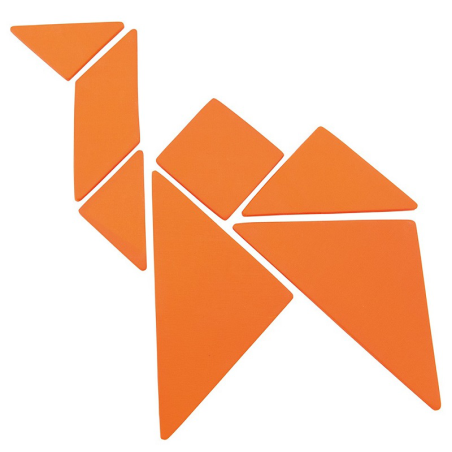 TANGRAM drewniana układanka logiczna