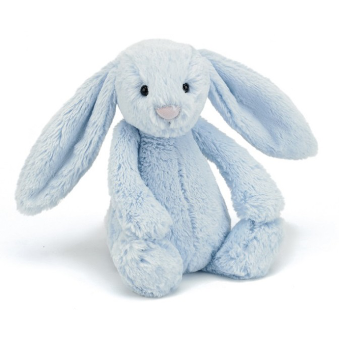 KRÓLICZEK niebieska przytulanka Blashful Bunny 31cm