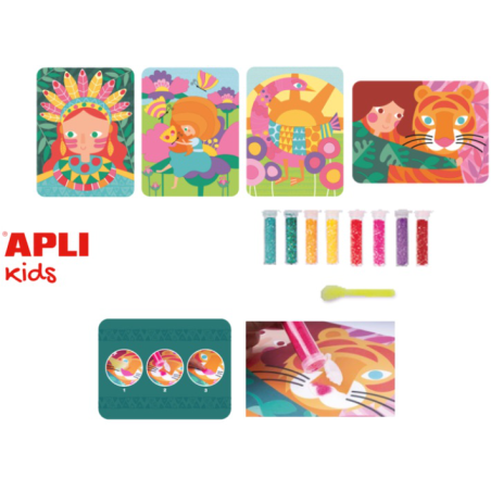 ZESTAW ARTYSTYCZNY z brokatem ozdabianie obrazków