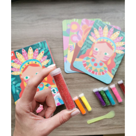 ZESTAW ARTYSTYCZNY z brokatem ozdabianie obrazków