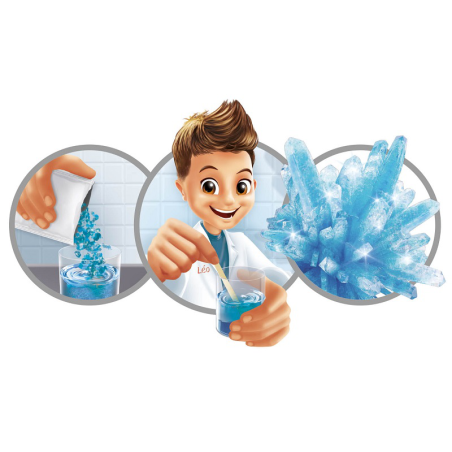 HODOWLA KRYSZTAŁÓW mini lab zestaw naukowy