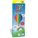SZNURECZKI WOSKOWE tęczowe zestaw 24 szt. Rainbow Pak