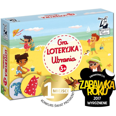 UBRANIA tekturowa gra loteryjka