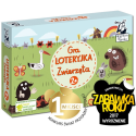 ZWIERZĄTKA tekturowa gra loteryjka