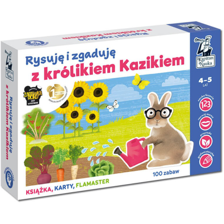 RYSUJĘ I ZGADUJĘ z królikiem Kazikiem