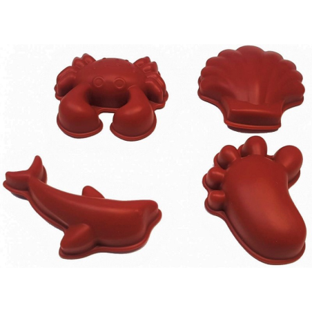 RUST FOREMKI silikonowe 4 szt. rude