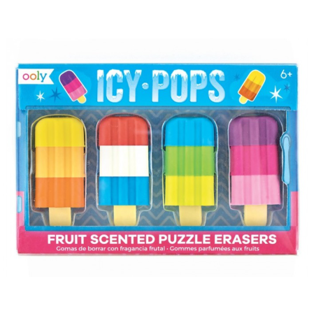 LODY NA PATYKU gumki zapachowe do mazania 4 szt.