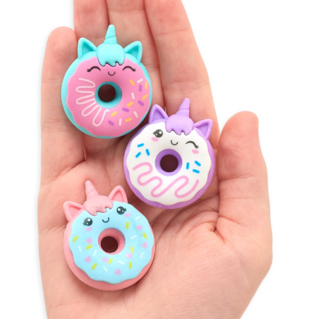 MAGICZNA PIEKARNIA JEDNOROŻCÓW gumki zapachowe do mazania 3 szt.