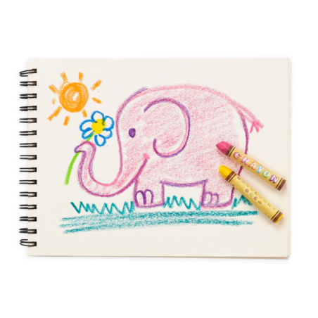 KREDKI ŚWIECOWE trójkątne 12 szt. Brilliant Bee