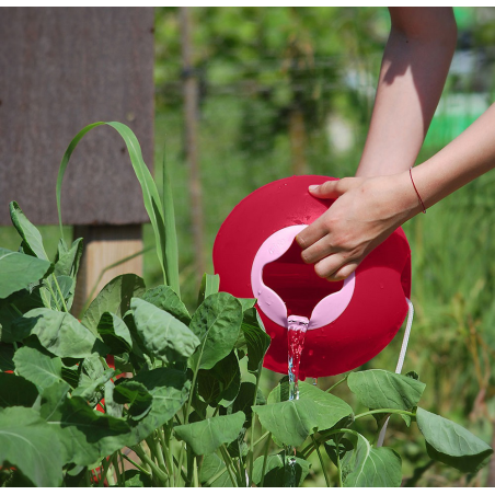 BALLO wiaderko wielofunkcyjne Cherry red + sweet pink