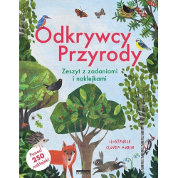 ODKRYWCY PRZYRODY zeszyt z zadaniami i naklejkami Clover Robin