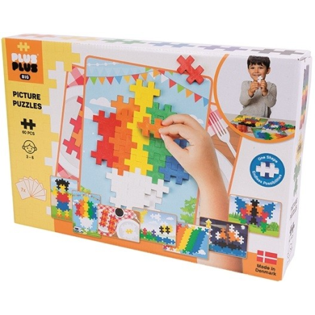 PUZZLE OBRAZKOWE klocki Midi Basic 60 szt.