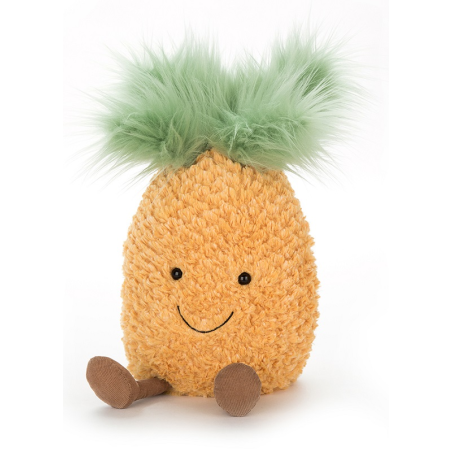 ANANAS żółta przytulanka 23 cm Amuse