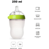 GREEN BABY antykolkowa butelka silikonowa 250 ml
