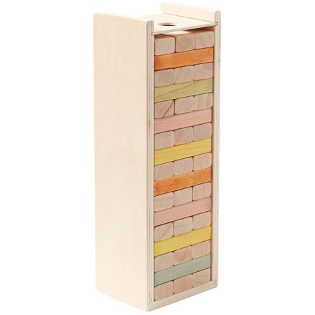 JENGA drewniana gra zręcznościowa 51 el.
